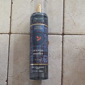Bath & Body Works Sweater Weather Fragrance Mist - Dark Blue